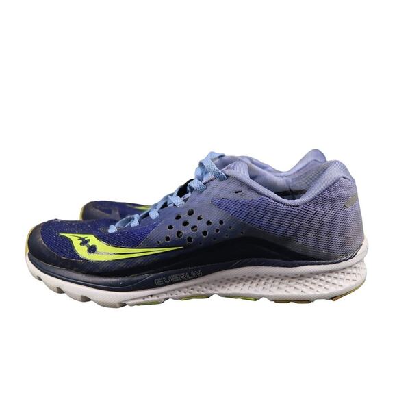 Saucony Shoes Womens 9.5 Athletic Trainer Running Kinvara 8 Sneaker Blue Sport - Picture 4 of 11